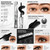 Belomontor Mascara, Zonoroy Mascara Waterproof, Volumizing Mascaras Lengthening Smudge-Proof Mascaras with Nourishing Formula