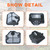 For Husqvarna 137 136 141 142 Chainsaw Parts Kit - Includes OEM 530029811, 503220001, Fuel Filter, Air Filter Cover, Spark Plug & Guide Nut Set