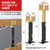 Roof Riser Brackets Kit for Patio Pergola