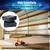 Garage Door Sensors OEM, Replacement for Genie/Overhead Garage Door sensors, GSTB-R STB-BL Garage Sensor for Genie Garage Door Openers Manufactured After 1993.(Receiving&Sending)