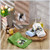 SmoothNovelty 4Pcs Funny Black Cat Bathroom Hand Towels Cotton