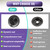 2 Pack 4" Round Brush Grommet with Self Drilling Screws for Home Data Center Wall Floor Cable Management, Large Split Grommet, Raised Floor Airflow Management