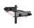 Industrial Chain Link 4" Black Pressed Steel Offset Gate Hinge