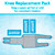 Arctic Flex Gel Replacement Packs for Vive Knee Ice Pack Wrap