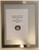BUILDINGSIGNS.COM Elevator Certificate Frame 8.5" X 11" Stainless Steel