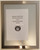 BUILDINGSIGNS.COM Elevator Certificate Frame 8.5" X 11" Stainless Steel