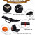 LKEX Dog Bat Wings, Pet Halloween Costume for Medium Large Dogs Funny Dog Clothes with Leads and Pumpkin Bells Puppy Dress Up Halloween Decorations Apparel (Large)