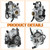 TRX350 Carburetor Kit Compatible with Honda Fourtrax 300 Rancher 350 TRX350ES TRX350FE TRX350FM TRX350TE TRX350TM Carb 2000-2006 with Air Filter Oil Filter