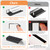 Otoolling 20 Packs 3.15'' Adhesive Cabinet Handles Finger Pulls, Black