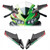 for Ninja 400 650 250 300 ZX-4R ZX-10R ZX-6R 2025 2026 2024-2020 Wind Wing Rearview Mirror Motorcycle Mirror Motorcycle Wing Mirror Wind Wing Reflector Hidden Mirror (Forged Carbon Pattern)