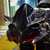 for Ninja 400 650 250 300 ZX-4R ZX-10R ZX-6R 2025 2026 2024-2020 Wind Wing Rearview Mirror Motorcycle Mirror Motorcycle Wing Mirror Wind Wing Reflector Hidden Mirror (Forged Carbon Pattern)