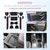 LUWU for 2025 2026 Frontier Accessories - for 2022 2023 2024 2025 2026 Nissan Frontier Pickup Truck Door Slot Mats Cup Holder Insert Coaster Center Console Liners Mats Red Trim - 15 PCS/Sets