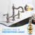 Cartridge for Kohler K-GP77005-RP & K-GP77006-RP Faucet Ceramic Valve, Hot and Cold Faucet Cartridge Replacement Parts, 2 Pack Ceramic Valve Replacement - Brass
