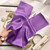 vimate Purple Satin Hair Scarf - Fashion Purse Scarf for Handbags Handle Satin Neck Scarfs Silk Like Hairband Headband(Style 63)