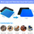 Extra Large Gel Seat Cushion, Office Seat Cushion for Long Sitting Breathable Egg Gel Cushion for Office Home Chairs, Cars, Long Trips – Back, Sciatica, Hip, Tailbone Pain Relief Cushion (Blue) Extra Large Gel Seat Cushion, Office Seat Cushion for Long Sitting Breathable Egg Gel Cushion for Office Home Chairs, Cars, Long Trips – Back, Sciatica, Hip, Tailbone Pain Relief Cushion (Blue)
