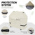Porch Shield Waterproof Outdoor BBQ Grill Cover 52 inch, Light Tan