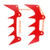 Mtanlo Dual Felling Dog Bumper Spikes Chain Catcher Set for Stihl 024 026 MS240 MS260 029 039 034 036 038 MS290 MS390 MS310 MS311 MS391 MS271 MS291 Chainaw Powder Coated Needed Modification