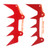 Mtanlo Dual Felling Dog Bumper Spikes Chain Catcher Set for Stihl 024 026 MS240 MS260 029 039 034 036 038 MS290 MS390 MS310 MS311 MS391 MS271 MS291 Chainaw Powder Coated Needed Modification