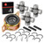 Front Rear Propeller Shaft Bearing Carrier & u-joint For Polaris Ranger RZR 570 900 1000