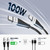 Extra Long USB C Cable 20FT, 100W USB C to USB C Cable Fast Charging Cord