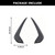 DLOVEG Rear Side Window Trim for 2023-2026 Mazda CX-50 - Matte Black