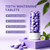 2 Bottle Teeth Whitening Tablets, Purple Toothpaste Tablets with Menthol, Xylitol & Grape Extract, Brighten Teeth, Freshen Breath & Remove Stains- 60 Counts