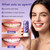 2 Bottle Teeth Whitening Tablets, Purple Toothpaste Tablets with Menthol, Xylitol & Grape Extract, Brighten Teeth, Freshen Breath & Remove Stains- 60 Counts