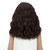 BERON Kids Dark Brown Short Wavy Synthetic Wig Side Part Wigs for Daily