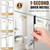 Shower Door Hooks 7.5 Inch,Towel Hooks for Shower Glass Door-Brushed Nickel