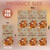 100pcs Fall Pumpkins Disposable Paper Napkins 2-Ply Absorbent Thanksgiving Harvest Autumn Dinner Guest Towels for Fall Party Bathroom Table Decor