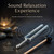Frequency Generator for Healing 7.83Hz Schumann Resonance Generator, Adjustable, Sleep Relaxation & Meditation Frequency Machine with Headphones and Tuning Fork Set (Midnight Black)