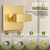UZLEZ Replacement for Delta 13/14 Series Shower Valve Trim Kit,Brushed Gold