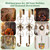 Otoolling 2 Pcs Fall Wreath Hangers for Front Door, 15.5 in, Bronze