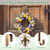 Otoolling 2 Pcs Fall Wreath Hangers for Front Door, 15.5 in, Bronze