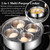 GOVNPJ Egg Poacher Pan, Poached Egg Pan Stainless Steel Egg Pan with 4 Cups Egg Cooker Poached Egg Maker for Kitchen (without coating) GOVNPJ Egg Poacher Pan, Poached Egg Pan Stainless Steel Egg Pan with 4 Cups Egg Cooker Poached Egg Maker for Kitchen (without coating)