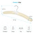 JS HANGER Padded Hangers - 17 Inch Extra Large Heavy Duty Cotton Covered Coat Hangers No Shoulder Bump for Women Clothes, Sweaters, Dresses, Clothing, Weddings, Lingerie Pack of 10, Beige JS HANGER Padded Hangers - 17 Inch Extra Large Heavy Duty Cotton Covered Coat Hangers No Shoulder Bump for Women Clothes, Sweaters, Dresses, Clothing, Weddings, Lingerie Pack of 10, Beige