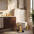 Maxdot Gold Toilet Plunger and Brush Set, 2 Piece Stainless Steel Bathroom Cleaning Combo with Holder, Modern Luxury Gold Finish Cleaning Toilet Tools for Bathroom Deeply Clean and Decor