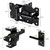 Self Closing Gate Hinge and Latch Kit for Wooden/Vinyl Fence Gate