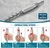 SDS Plus to SDS Max Adapter, Heavy Duty Alloy Steel Rotary Hammer Drill Converter, Quick Change Drill Bit Extension for Concrete, Masonry and Demolition Work