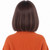 Lavviiqa Kids Brown Bob Wig with Bangs Girls Short Brunette Wig