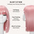 Usweety Pink Bob Wig With Bangs Short Straight Synthetic Anime Cosplay Wigs for Women 14 Inch Shoulder Length Bob Hair Replacement for Daily Party Colorful Bob Wigs