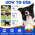 Taurine for Dogs,Taurine Supplement for Dogs,Taurine Supplement Powder for Dogs,Doggy Supps Taurine Powder,Easy-to-Mix Daily Supplement,Immune Support,Advanced Heart,Vision&Cognitive Support
