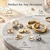 Locking Earring Backs for Droopy Ears & Heavy Earrings – 6 Pairs Secure Stud Clutches, Replacement Ear Supports for Sensitive Skin (Silver and Gold Droop Lifte)
