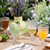 Darlion 4pcs Goblets, Irish Coffee Glasses, 12oz Goblet Glasses for Coffee