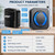 LUCKYDUO WiFi Chime for Nest Doorbell, 32 Tones, LED Flash, 999+ Expandable