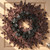 Agusbagli 28’’ Halloween Wreath for Front Door, Burgundy Fall Wreath