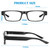 200% Magnifying Glasses with Light, USB Rechargeable LED Reading Glasses