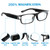 200% Magnifying Glasses with Light, USB Rechargeable LED Reading Glasses