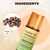 BSphinx 2PCS Rose Quartz Castor Oil Roller, Premium Cold Pressed Moisturizing Oil with Rose Quartz Roller Ball for Face, Body, Hair, Eyebrows and Eyelashes (Standard, 2 Bottle)