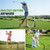 2026 Golf Swing Trainer, Heavy Duty Golf Training Aid, 360° Swing Feedback